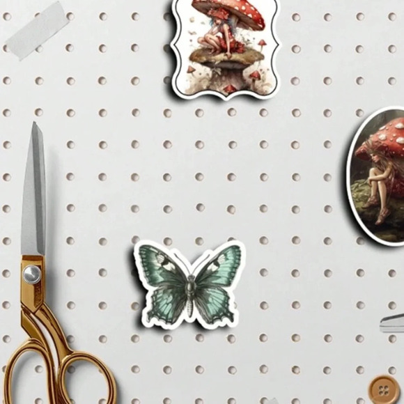 50 multicolor forest bug vinyl stickers decor laptop scrapbook phone mug helmet - Picture 5 of 7